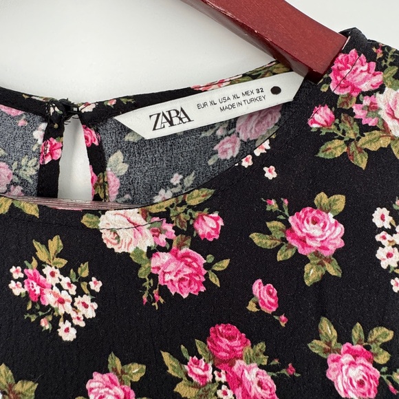 Zara Maxi Dress 100% Viscose Size XL - Picture 6 of 11